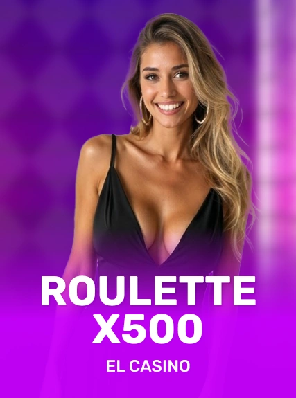 Roulette x500 game tile